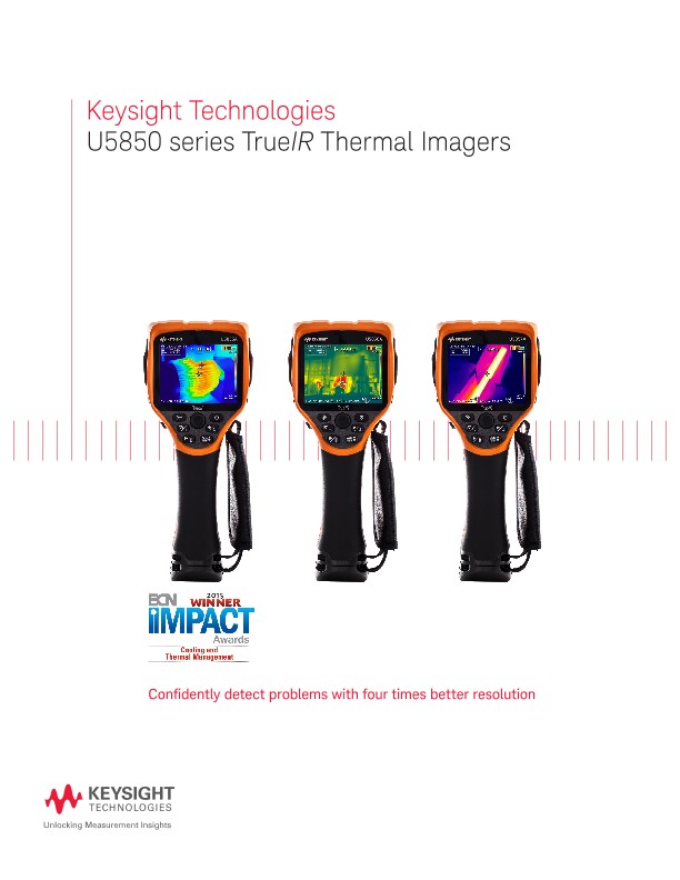 Keysight Technologies TrueIR series Thermal Imager PDF Asset Page